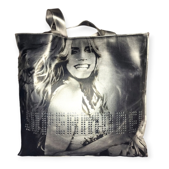 Victoria's Secret Handbags - Victoria's Secret Heidi Klum Supermodel Large Tote Bag 16"×15"
